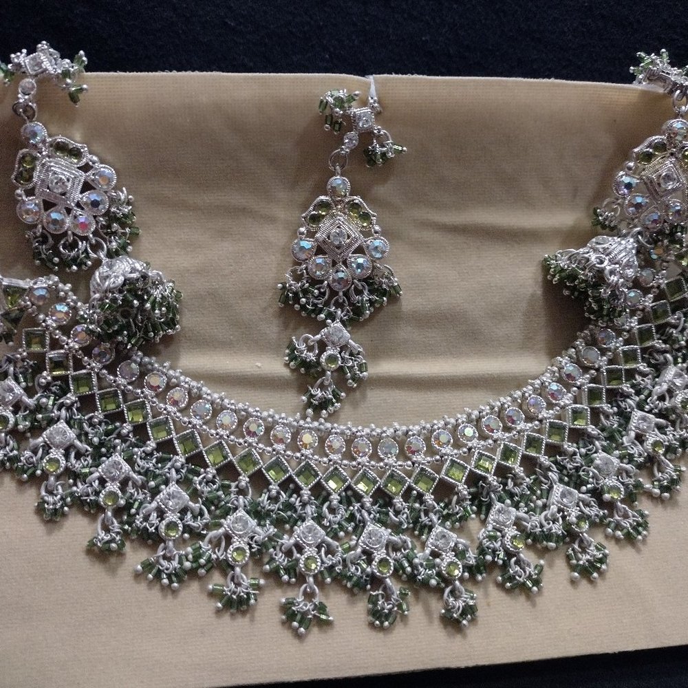 Indian necklace earring set